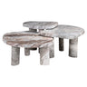 Kaffebord Camino Blush beige sett med 3 Richmond Interiors Sofabord