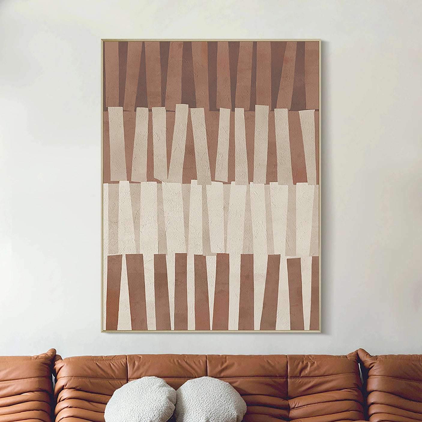Veggkunst Voga brun Richmond Interiors Bilde