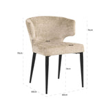 Spisestol Taylor ørkenfusjon brannhemmende Richmond Interiors Spisestol
