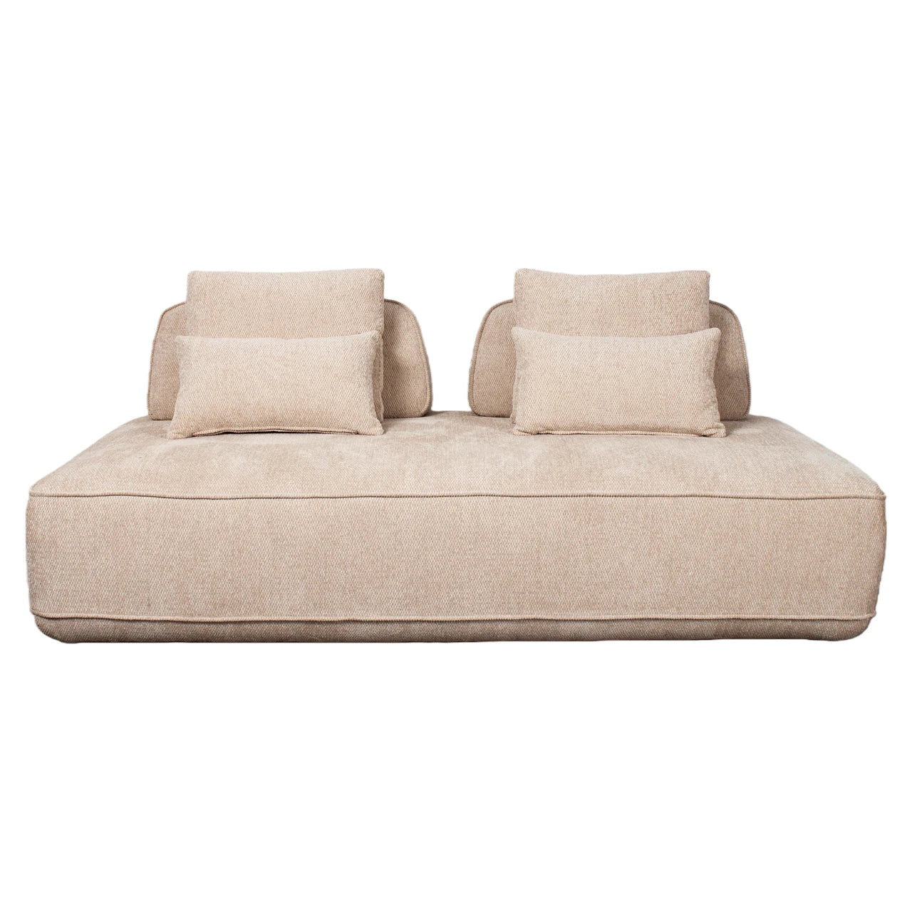 Sofa Tudor natural boldvevd 2,5-seter med flyttbar ryggstøtte Richmond Interiors Sofa