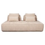Sofa Tudor natural boldvevd 2,5-seter med flyttbar ryggstøtte Richmond Interiors Sofa