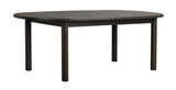 Gifford spisebord oval 220 brunsvart eik Rowico Spisebord