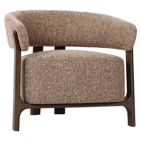 Lounge chair Dalara brun tweed Richmond Interiors Lenestol