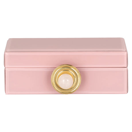 Oppbevaringsboks Jamila rosa liten Richmond Interiors Oppbevaring