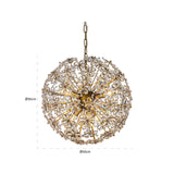 Lysekrone Cyntha bronse Richmond Interiors Taklampe