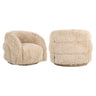Lounge chair Lenny snakkesalig sand svingbar barn Richmond Interiors Lenestol