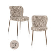 Spisestol Odarby brun omara sett med 2 Richmond Interiors Spisestol