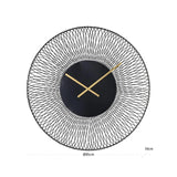 Klokke Blunt svart Richmond Interiors Veggur
