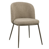 Spisestol Elvi mocca chunky brannhemmende Sett med 2 Richmond Interiors Spisestol