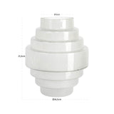 Vase Samara hvit Richmond Interiors Vase