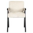 Spisestol Cooper hvit chenille Richmond Interiors Spisestol