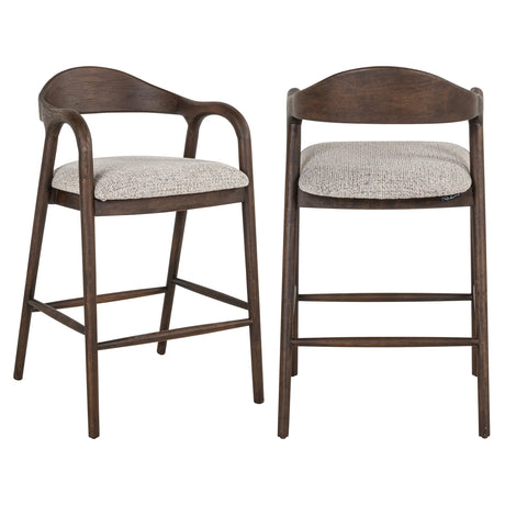 Krakk Mihara mocca fancy brannhemmende Richmond Interiors Barstol