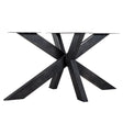 Spisebord Spider svart base Richmond Interiors Spisebord