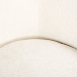 Lounge chair Arcus hvit enhjørning svingbar Richmond Interiors Lenestol