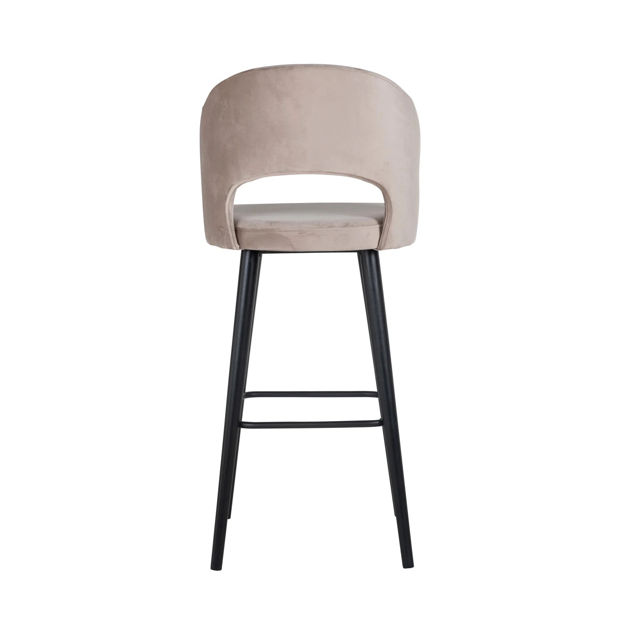 Barkrakk Savoy khaki fløyel Richmond Interiors Barstol
