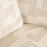 Lounge stol Tuscany beige graffic Richmond Interiors Lenestol