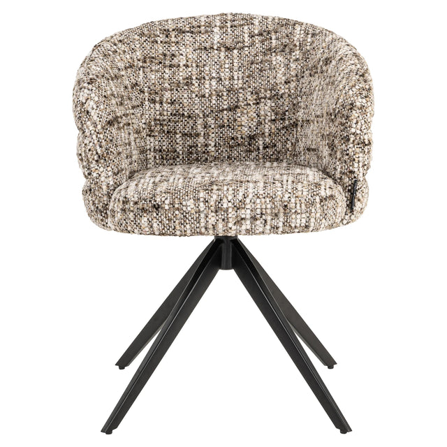 Spisestol Serenity brun omara svingbar flammehemmende Richmond Interiors Spisestol