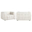 Lounge chair Merrol cream fusion brannhemmende Richmond Interiors Lenestol