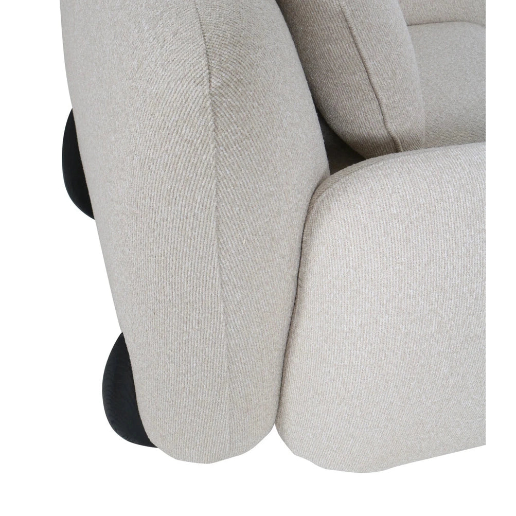 Lounge chair Godiva biscotti Richmond Interiors Lenestol