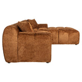 Sofa Cube nydelig kanel 3-seter lounge høyre Richmond Interiors Sofa