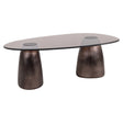 Salongbord Hayden bronse oval Richmond Interiors Sofabord