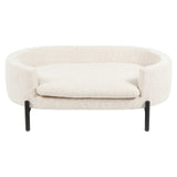 Kjæledyrseng Dolly beige blokkvev Richmond Interiors Pledd