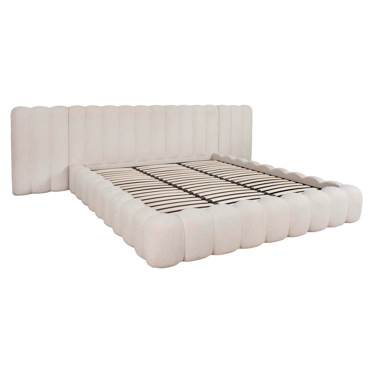 Bed Cupidon cream fancy 180x210 madrassstørrelse med oppbevaring Richmond Interiors Seng