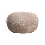 Pouffe & Footstool Jace være enkel sand brannhemmende Richmond Interiors Pall