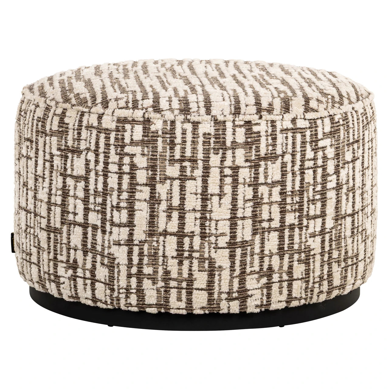 Puff & fotskammel Lexie krem 70Ø Richmond Interiors Pall