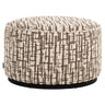 Puff & fotskammel Lexie krem 70Ø Richmond Interiors Pall