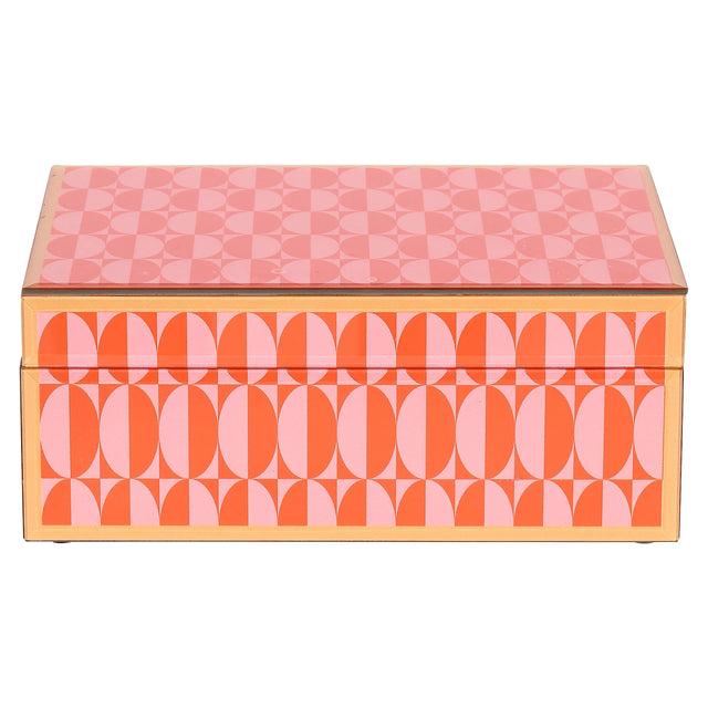 Oppbevaringsboks Abba rosa stor Richmond Interiors Oppbevaring