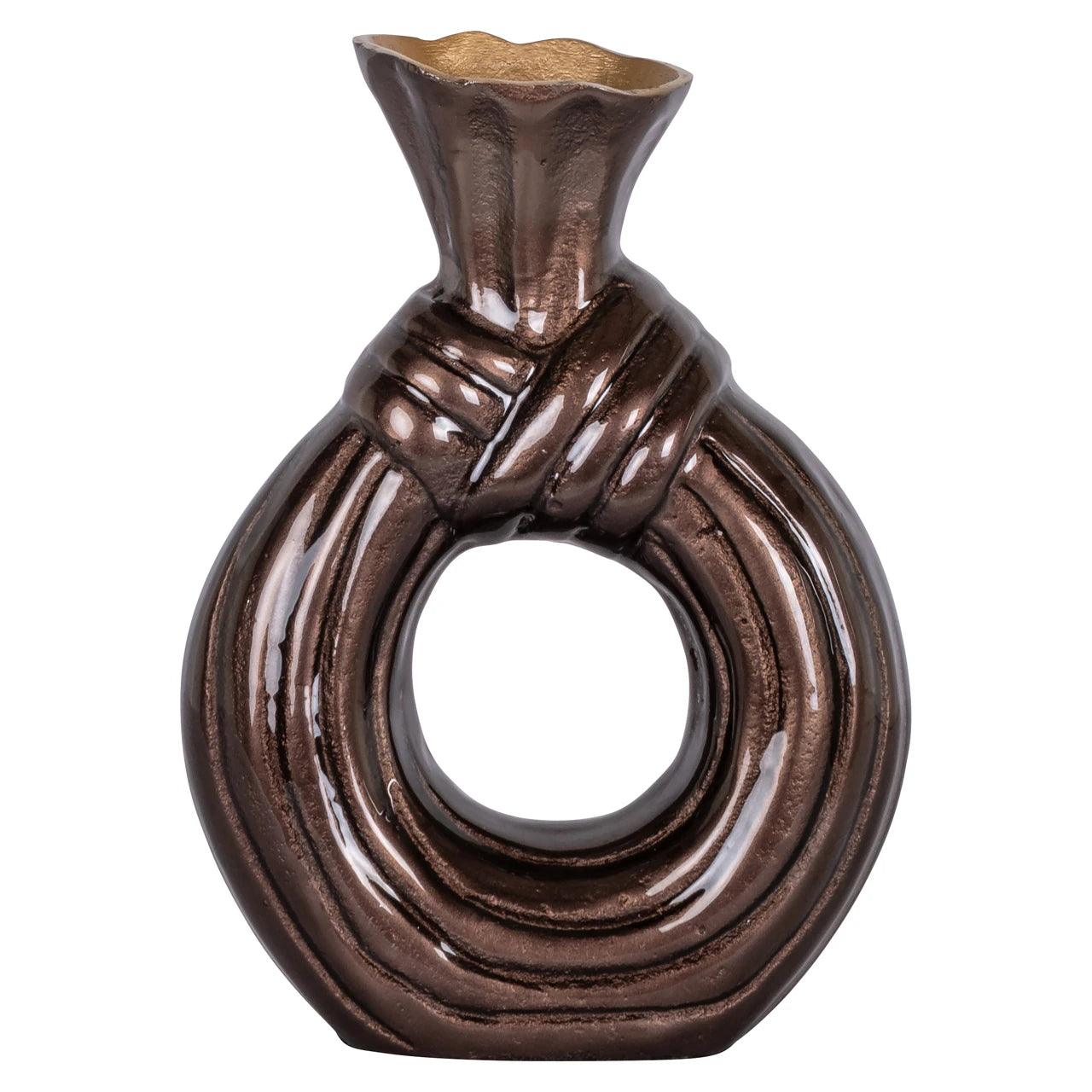 Vase Suen mørk brun liten Richmond Interiors Vase