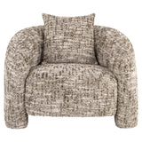Lounge chair Tuscany brown omara Richmond Interiors Lenestol