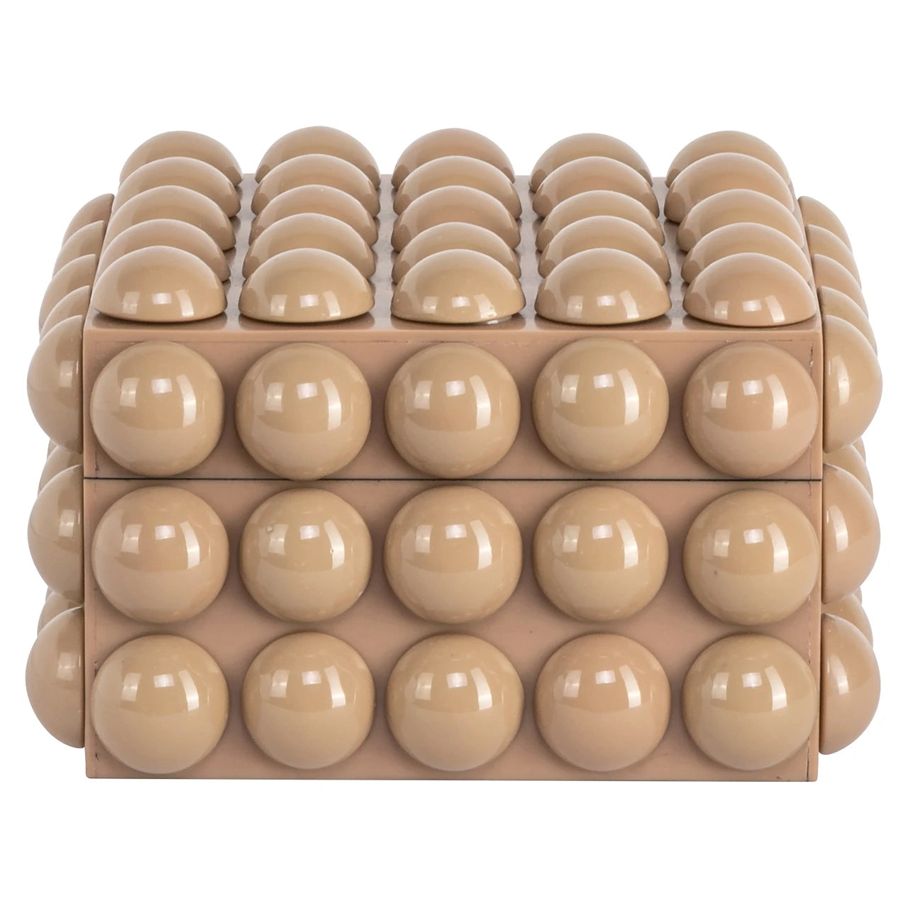 Oppbevaringsboks Ash beige liten Richmond Interiors Oppbevaring