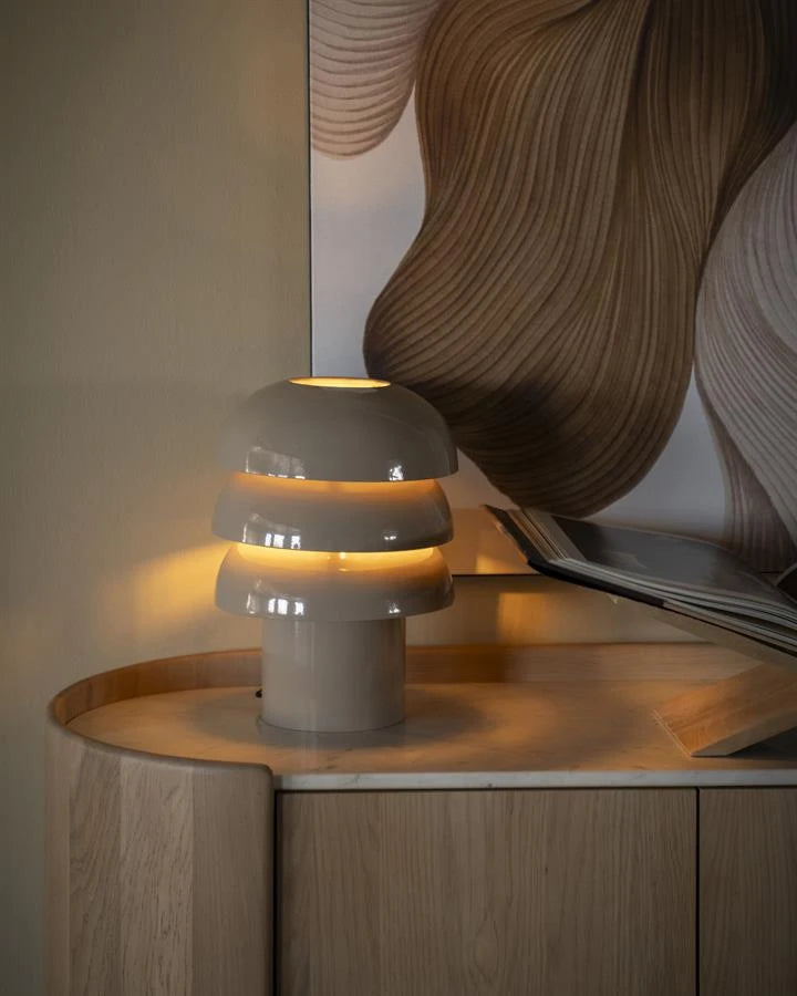Curo - taupe By-Boo Taklampe