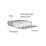 Sofa Lusso niagara beige 4-seter Richmond Interiors Sofa
