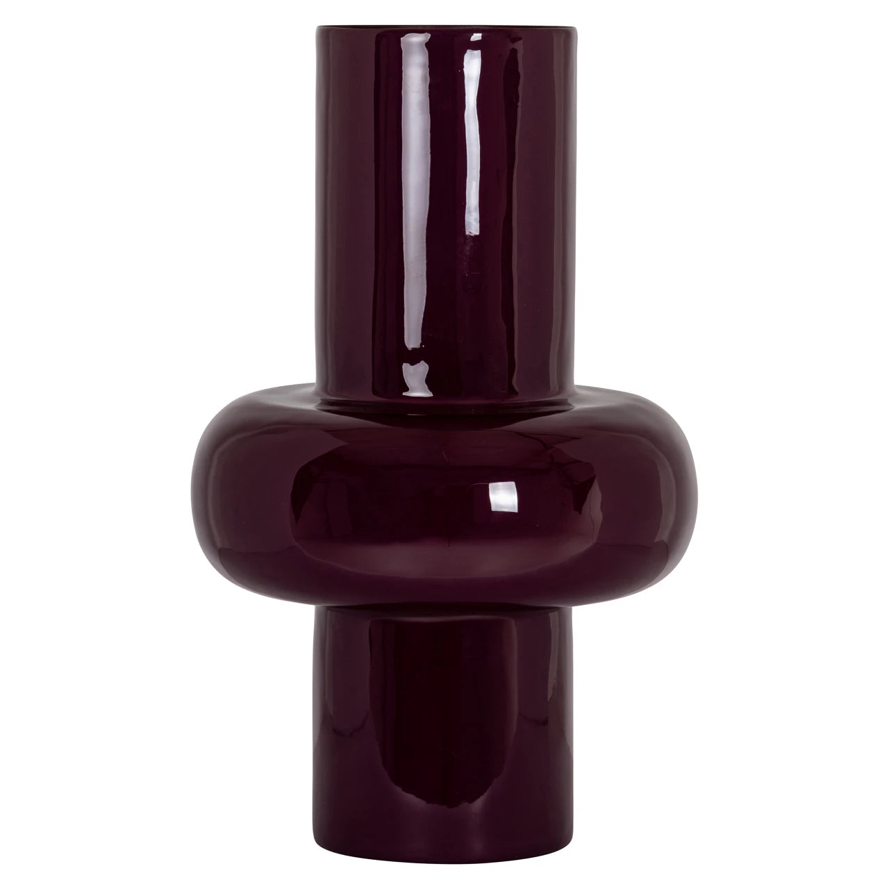 Vase Ashlyn burgunder stor Richmond Interiors Vase