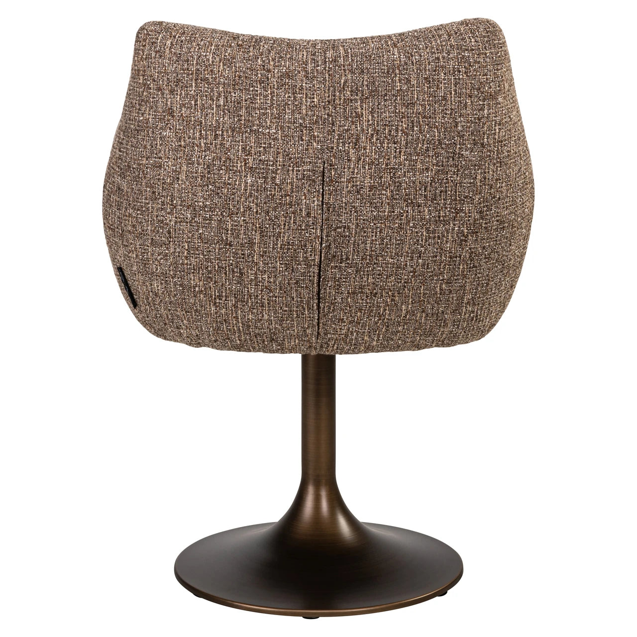 Spisestol Aldo brun tweed med sving Richmond Interiors Spisestol