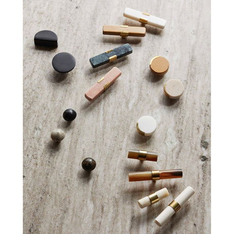 ACTON knob/knake i marmor - sort Nordal KNOBS