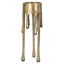 Lysestake Lorin børstet gull liten Richmond Interiors Lysestake