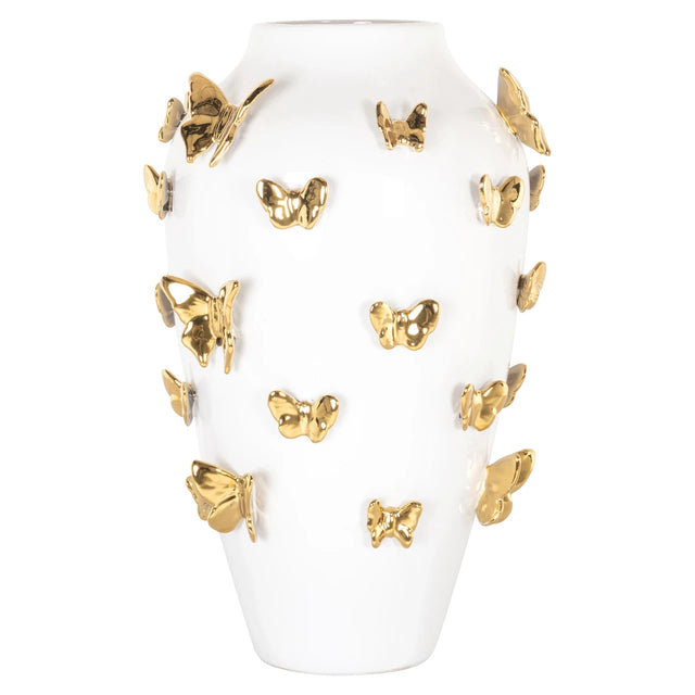 Vase Butterfly hvit stor Richmond Interiors Vase