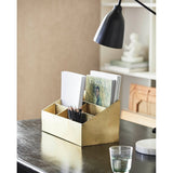 ADASI oppbevaringsbasseng i jern. 40x23 cm - gullfinish Nordal WALL/ DISP