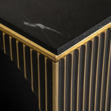 Console Les Arcs børstet gull Richmond Interiors Konsollbord