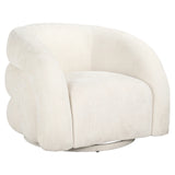 Lounge chair Arcus hvit enhjørning svingbar Richmond Interiors Lenestol