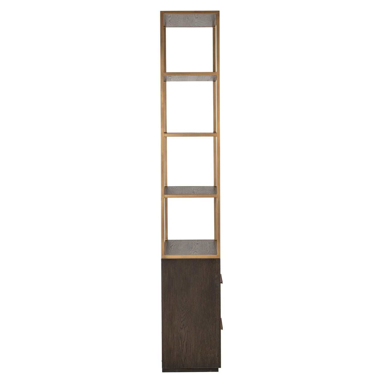 Utstillingsskap Carter brun lite 2 skuffer Richmond Interiors Vitrineskap