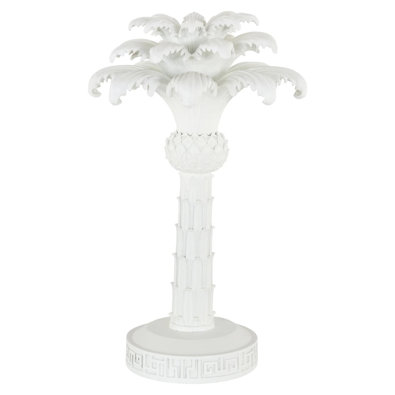 Lysholder Palma hvit liten Richmond Interiors Lysestake