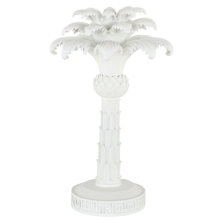 Lysholder Palma hvit liten Richmond Interiors Lysestake