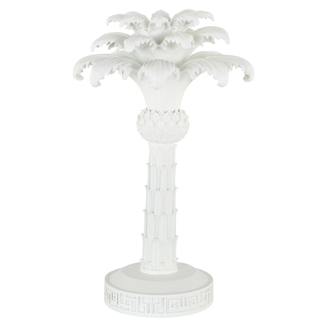 Lysholder Palma hvit liten Richmond Interiors Lysestake