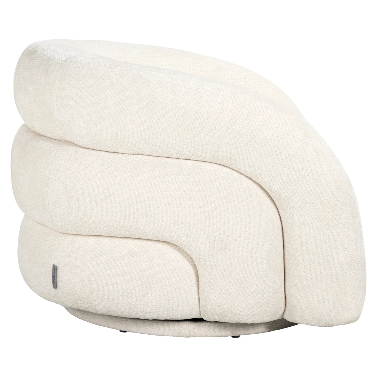 Lounge chair Arcus hvit enhjørning svingbar Richmond Interiors Lenestol