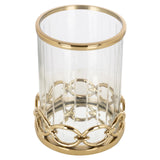 Hurricane lys Jayce gull Richmond Interiors Lanterne og lysglass